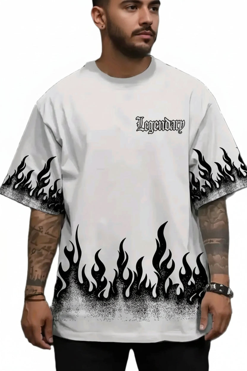 Stylish Cotton Printed T-Shirts for Men | Half Sleeve Round Neck Casual Wear